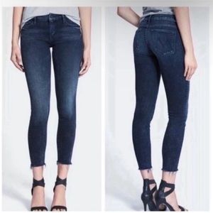 MOTHER Looker Ankle Fray Film at 11 Jeans Size 27